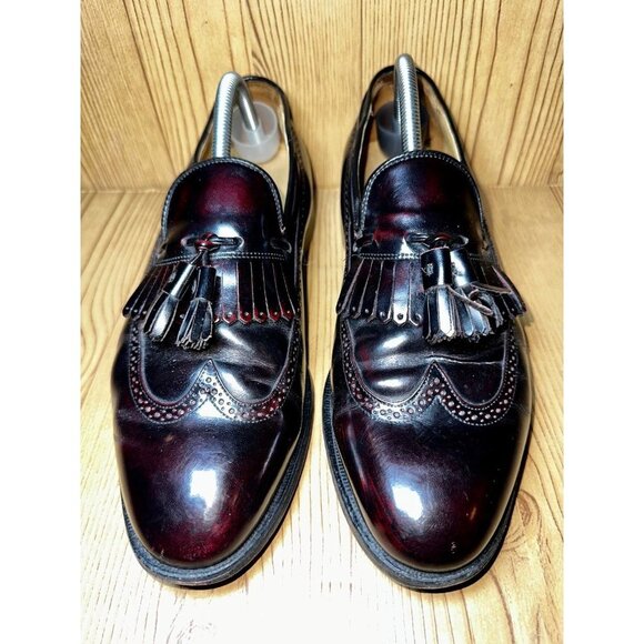 Johnston Murphy Aristocraft Kiltie Tassel Wingtip Loafers Shoes Mens 9.5 main image 10